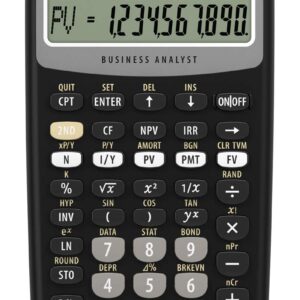 Texas Instruments BA II Plus Financial Calculator, Black