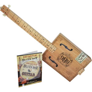 The Electric Blues Box Slide Guitar with Guitar Slide Instruction Book and DVD