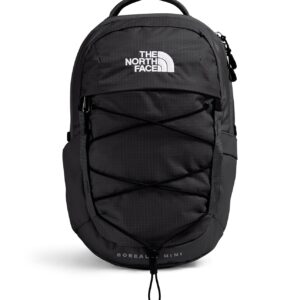 THE NORTH FACE 10L Mini Borealis Everyday Backpack | Water Repellent Finish, Travel Essential Daypack with a Padded Tablet Sleeve, TNF Black/TNF Black-NPF, One Size