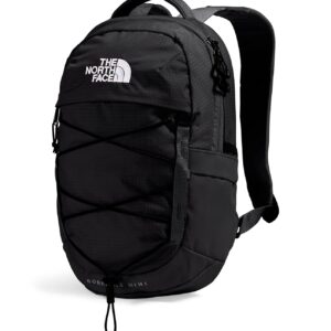 THE NORTH FACE 10L Mini Borealis Everyday Backpack | Water Repellent Finish, Travel Essential Daypack with a Padded Tablet Sleeve, TNF Black/TNF Black-NPF, One Size