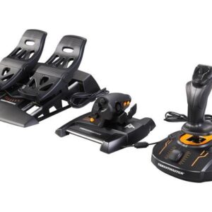 Thrustmaster T.16000M FCS Flight Pack: Joystick, Throttle and Rudder Pedals for PC