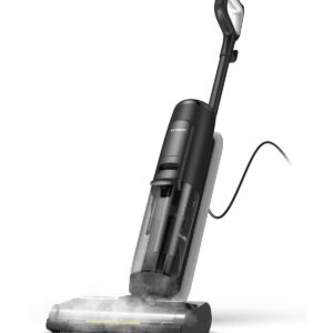 Tineco iFLOOR 5 Steam Corded Wet Dry Vacuum All-in-one, Steam Mop Hardwood Floor Cleaner Great for Sticky Messes, 248℉ High-temp Steam, Self-cleaning with steam
