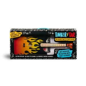 Tinkertar 1-Stringed Toy Instrument for Kids, Electric Flame Design, Perfect Intro to Music for Young Kids Ages 3 and up from Buffalo Games