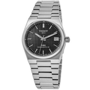Tissot PRX Black Dial Automatic Dress 100M Unisex Watch T137.207.11.051.00