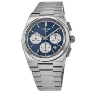 Tissot PRX Chronograph Blue Dial Automatic 100M Men's Watch T137.427.11.041.00