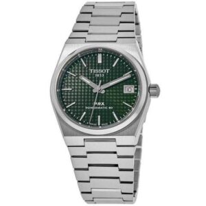 Tissot PRX Green Dial Automatic Dress 100M Unisex Watch T137.207.11.091.00