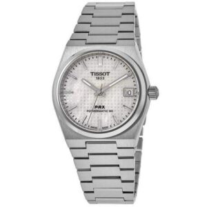 Tissot PRX White Dial Automatic Dress 100M Unisex Watch T137.207.11.111.00
