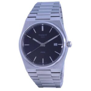 Tissot T-Classic PRX Black Dial Quartz T137.410.11.051.00 100M Men's Watch