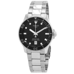 Tissot T-Sport Black Dial Quartz Diver's 300M Men's watch T120.410.11.051.00