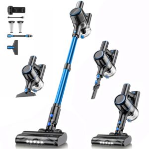 TITIPOY Cordless Vacuum Cleaner, Vacuum Cleaners for Home 8-in-1 Lightweight Stick Vacuum with LED Display & 3 Cleaning Modes, Vacuum Cleaner for Hardwood Floors/Carpets/Pet...