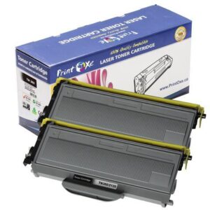 TN360 Compatible 2 Toner Cartridges for Brother HL-2140 2150N 2170W and MFC-7440N 7840W and DCP-7030 7040 and Lenovo lj2200 lj2200l 2250 2250n