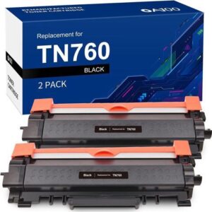 TN760 OA100 Remanufactured Toner Cartridges Replacement for Brother TN760 TN730 TN-760 TN-730 for MFC-L2710DW MFC-L2750DW HL-L2395DW HL-L2350DW