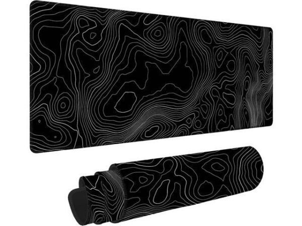 Topographic Contour Extended Big Mouse Pad Large,XL Gaming Mouse Pad Desk Pad,31.5x11.8inch Long Computer Keyboard Mouse Mat Mousepad with 3mm Topographic Contour Extended Big Mouse Pad Large,XL Gaming Mouse Pad Desk Pad,31.5x11.8inch Long Computer Keyboard Mouse Mat Mousepad with 3mm