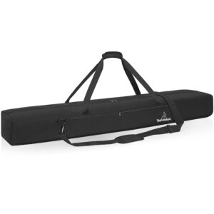 TORIBIO Tripod Carrying Case Bags, 58.3" Tripod Bag Case Single Compartment Bag with Adjustable Shoulder Strap and Handle, Tripod Handbags for Speaker Stands/Light/Lighting...