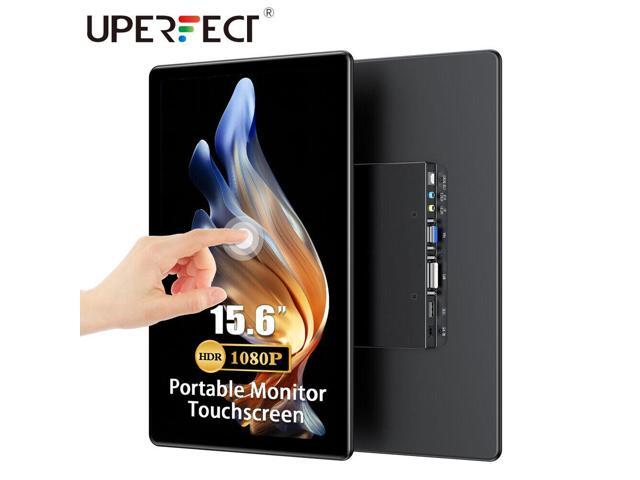 Touchscreen Portable Monitor 15.6'' HDR 1080P IPS Raspberry Pi VESA HDMI VGA DVI
