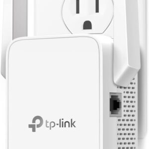 TP-Link AC1200 WiFi Extender, 2025 Wirecutter Best WiFi Extender, 1.2Gbps home signal booster, Dual Band 5GHz/2.4GHz, Up to 1600 Sq.ft and 32 Devices, EasyMesh Compatible, One...