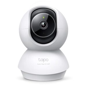 TP-Link Tapo 3K 5MP Pan/Tilt Security WiFi Camera, Baby & Pet Camera, 360° Motion Tracking, 2-Way Audio, 40Ft. Night Vision, Cloud & Local Storage (Up to 512 GB), Works w/Alexa...
