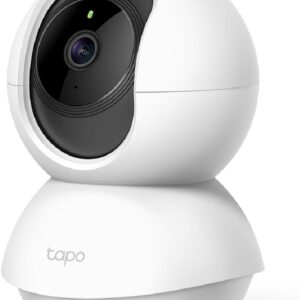 TP-Link Tapo Smart Pan/Tilt Indoor Security Camera, 360° Motion Tracking, 1080p Full HD WiFi Camera for Pet/Baby, Night Vision, 2-Way Audio, 128 GB Local Storage, Works w/Alexa...