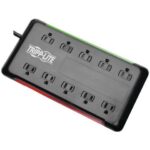 Tripp Lite 10-Outlet Surge Protector Power Strip 6 ft. Cord 2880 Joules Black (TLP1006B)