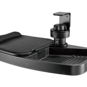 Tripp Lite DMUDSC Under-Desk Clamp-On Storage Tray with Built-In Mouse Pad and Wrist Rest