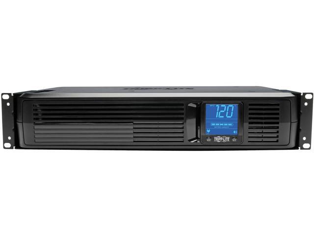 Tripp Lite SMART1500LCD Series Smart LCD 1500VA 900W 120V Line-Interactive UPS - 8 Outlets, USB, DB9, 2U Rack/Tower - 2U Rack/Tower - 8 Hour Recharge