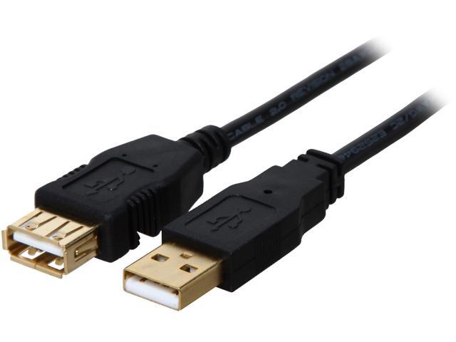 Tripp Lite U024-010 USB-A M/F Gold Extension Cable for USB2.0 Cable
