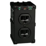 TRIPP LITE ULTRABLOK Wall Mount Direct Plug-in 2 Outlets 1410 Joules Direct Plug-in Isobar Surge Suppressor