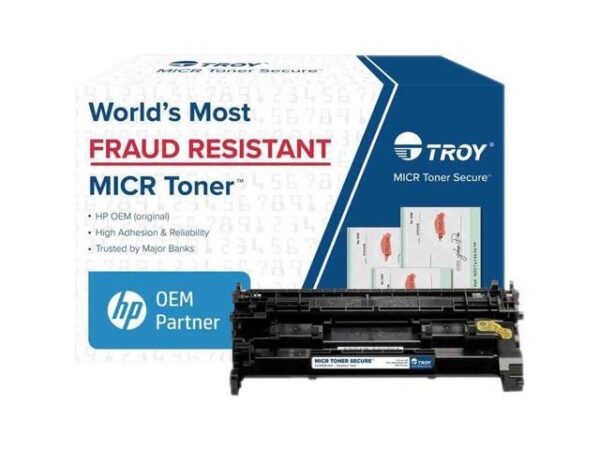 Troy Toner Secure Original MICR Toner Cartridge Alternative for Troy HP Black 02CF258A001 Troy Toner Secure Original MICR Toner Cartridge Alternative for Troy HP Black 02CF258A001