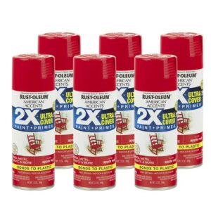 True Navy, Rust-Oleum American Accents 2X Ultra Cover Ultra Matte Spray Paint, 12 oz