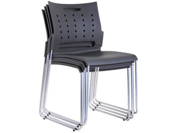 TygerClaw Mid Back Plastic Chair - 4 PCS/Pack (TYFC2327) TygerClaw Mid Back Plastic Chair - 4 PCS/Pack (TYFC2327)