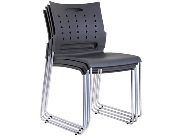 TygerClaw Mid Back Plastic Chair - 4 PCS/Pack (TYFC2327)