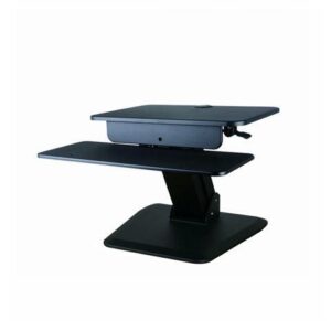 TygerClaw TYDS10016BLK Sit-Stand Desktop Workstation Stand