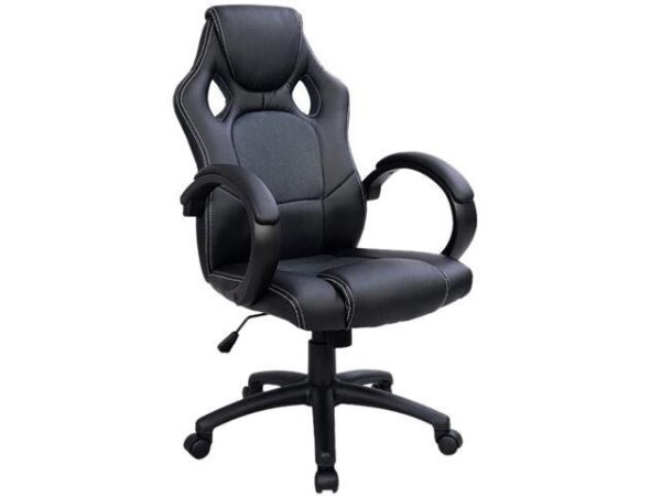 TygerClaw "TYFC210033" Executive High Back Gaming Style Chair (Black)