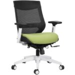 TygerClaw TYFC2322 Mesh Mid Back and Fabric Seat Office Chair
