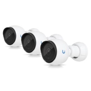 Ubiquiti | Unifi G4 Bullet Camera Pack of 3 | 4MP 24FPS Video - Day or Night with Infrared LED | Weatherproof Enclosure - Built-in Microphone -