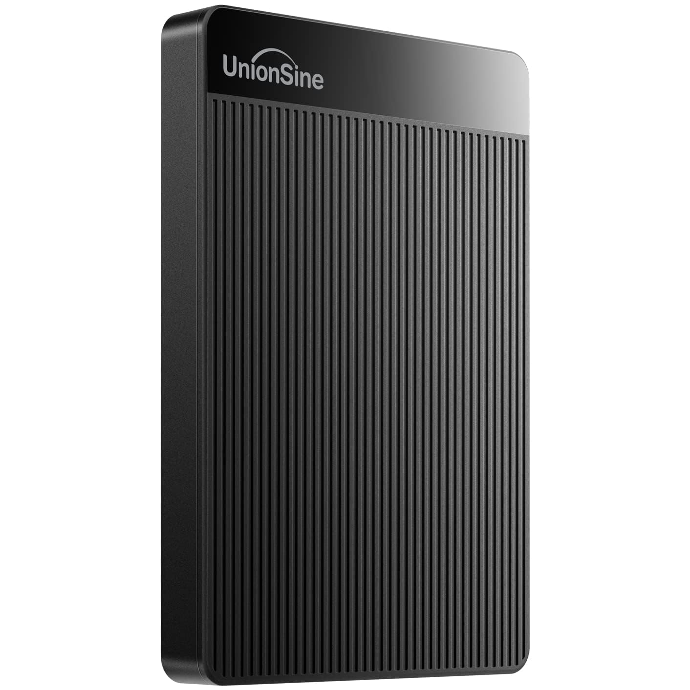 UnionSine 1TB Ultra Slim Portable External Hard Drive USB3.0 HDD Storage for PC,Mac, Desktop, Laptop, PS4, Xbox One, Xbox 360-Super Fast Transmission-HD-2510(Black)