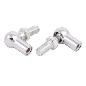 Unique Bargains M8 Male to M6 Female Thread Gas Spring Ball Joint Connector End Fitting 2pcs