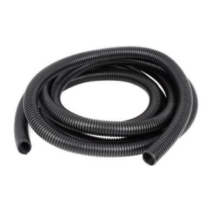Unique Bargains Plastic 25mm Outer Dia Flexible Corrugated Conduit Tube Pipe Hose Tubing 3.7M