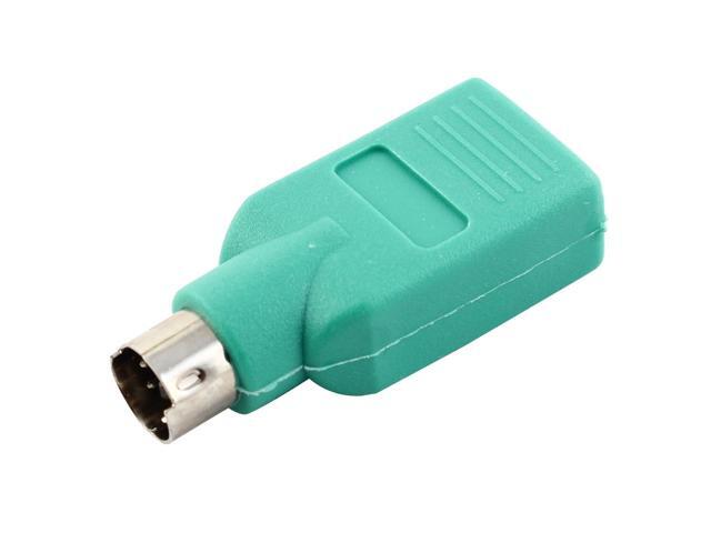 Unique Bargains Type A USB Female to PS/2 Male Adapter Connector for Keyboard Mouse