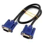 Unique BargainsOffice Desktop Computer Monitor VGA Male to Male Extension Cable 50cm Long
