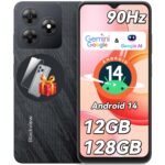 Unlocked Cell Phones Canada, Blackview Wave 8 Phone, Android 14 Cell Phone, 12GB+128GB+TF 2TB, Octa-Core 5000mAh Android Phone, 6.56" HD+ 90Hz Screen, 4G, 3.5mm Jack,...