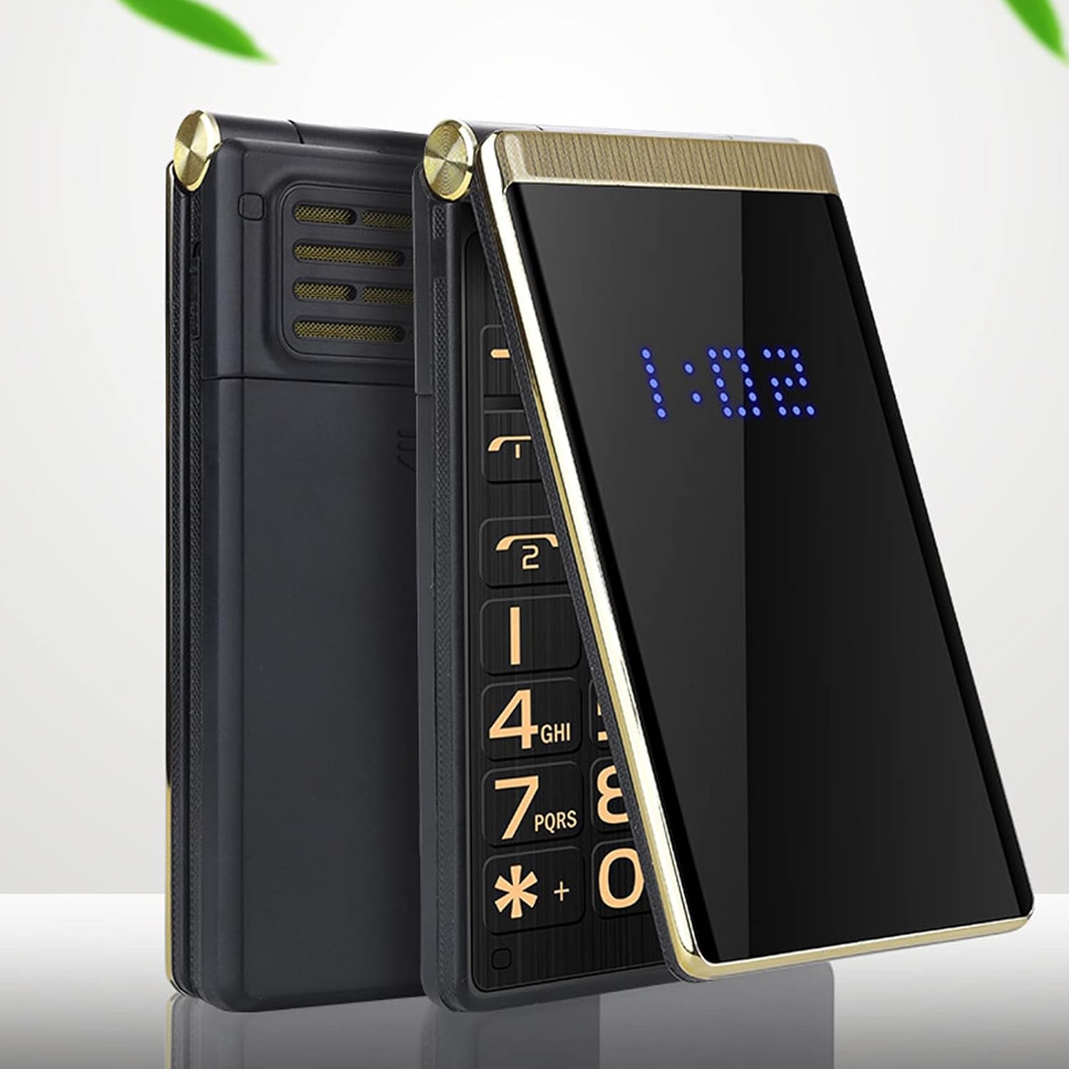 Unlocked Flip Mobile Phone for Senior, Basic Feature Big Cell Phone 2G, 5900mAh, SOS, Flashlight, Dual SIM, Loud Voice, 2.8" Screen for Elderly, Kids