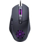 USB Wired Gaming Mouse, 6 Level DPI up to 7200, 6 Programmable Buttons, Ergonomic and Lightweight Computer Mouse with High Precision Sensor for