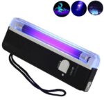 UV bulb Black Light Torch Portable Blacklight with LED Flashlight Small plastic Detector Light DL-01 Led Flash Light