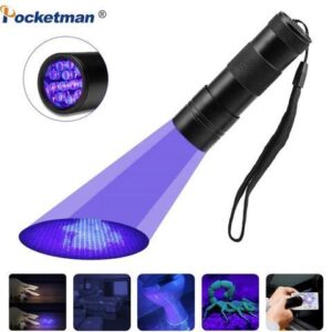 UV Flashlight UV Light linterna Torch 12 LED Ultraviolet Detector For Dog/Cat/Pet Urine Scorpion Bed Bug On Carpets/Rugs/Floor