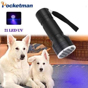 UV Flashlights bright torch Ultraviolet Black Light UV Flashlight 12 21 UV Light pratical inspection light