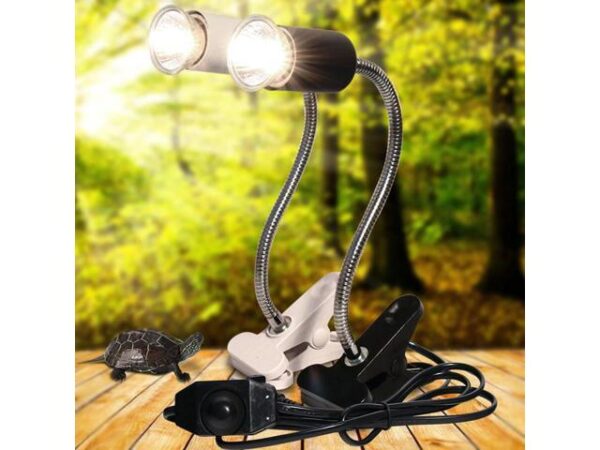 UVA+UVB 3.0 Reptile lamp Set with Clip-on Bulb Lamp Holder Turtle Basking UV Heating Lamp Kit Tortoises Light Lizards Lighting UVA+UVB 3.0 Reptile lamp Set with Clip-on Bulb Lamp Holder Turtle Basking UV Heating Lamp Kit Tortoises Light Lizards Lighting