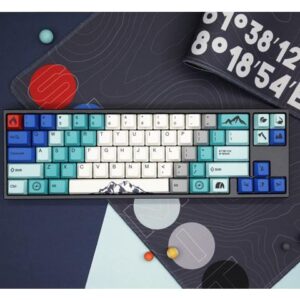 Varmilo VA108M Summit Keyboard Wired Cherry MX Blue Switch Keyboard LED Backlight PBT keycaps 108 Keys