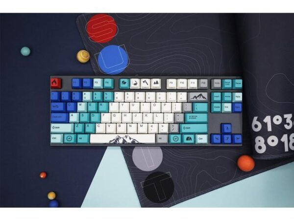 Varmilo VA87M Summit Keyboard 87 Key Wired Black Cherry MX Switch Keyboard LED Backlight PBT keycaps Ergonomics Varmilo VA87M Summit Keyboard 87 Key Wired Black Cherry MX Switch Keyboard LED Backlight PBT keycaps Ergonomics
