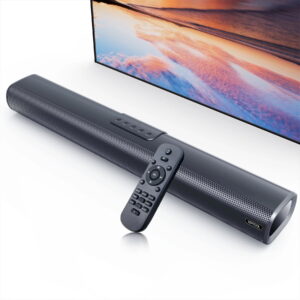 VEAT00L S20L Sound Bars for TV, 3D Surround Sound System TV Sound Bar, 2.1 ch Home Theater Audio with Built-in Subwoofer,50W TV Speakers | HDMI ARC, Bluetooth, Optical, RCA, USB...